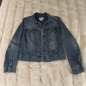 Paige Denim Aveline Jean Jacket, Alamar Distressed, XS